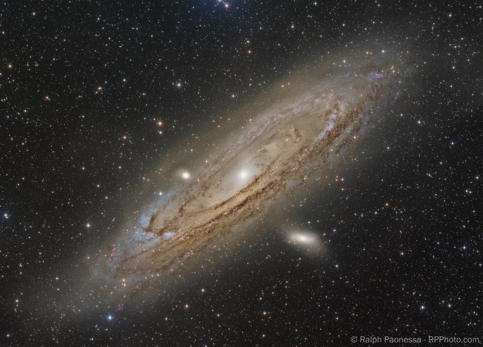 Andromeda Galaxy (M31) in LRGB